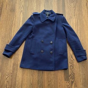 MNG Navy Pea Coat/Jacket